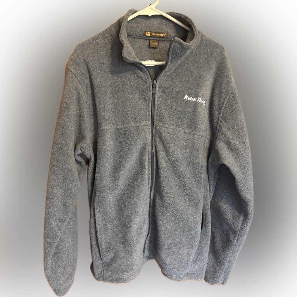 Kwik Trip Gray Fleece Jacket